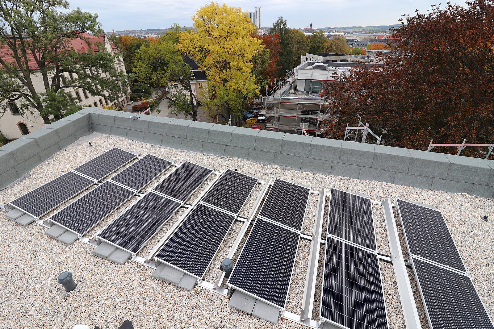 Quartierseigene Stromgewinnung per Photovoltaik